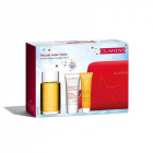 Clarins 娇韵诗 调和身体护理油100ml+身体磨砂膏30ml+紧致身体霜30ml