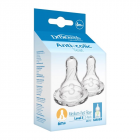 Dr Brown - Options+ Wide-Neck Bottle Teat Level 3 (2 pack)