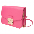 Furla 芙拉Metropolis粉红色斜挎包