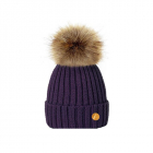 Hortons England  毛球帽 紫色 Hortons England Meribel PomPom Hat - Purple