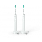 Philips 飞利浦3100系列钻石亮白牙刷2支套装 白色 HX3675/13