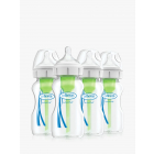 Dr Brown 布朗博士宽口径防胀气PP奶瓶 4*270ml(DAMAGED)