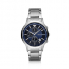 Emporio Armani 阿玛尼 休闲商务蓝色防水石英手表 AR11164 