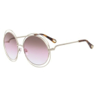 Chloé 蔻依 Carlina Gold Brown Rose 女士太阳镜 CE114SD 
