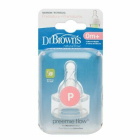 Dr Brown -爱宝选 早产儿专用奶嘴 0-3个月 Preemie Teats (2 Pack)
