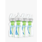 Dr Brown 布朗博士宽口径防胀气PP奶瓶 270ml (4 Pack)