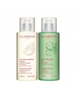 Clarins娇韵诗  基础清洁系列平衡化妆水套装两件套 - 400ml