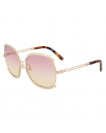 Chloe CE129S 702 - Gold and Havana Sunglasses for Women