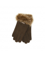 Hortons England 羊皮手套 棕色Elsfield Sheepskin Gloves - Brown