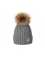 Hortons England  毛球帽 灰色 Hortons England Meribel PomPom Hat - Grey