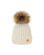 Hortons England  毛球帽 奶油色/淡黄色 Hortons England Meribel PomPom Hat - Cream 