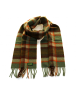  Glencroft  英伦 高级 100%羊毛 羊绒  格子 围巾 橙色 格子款 Glencroft 100% Cashmere Premium Scarf - Go Basil / Orange Plaid 