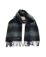  Glencroft  英伦 高级 100%羊毛 羊绒  灰色蓝色 格子 围巾 Glencroft 100% Cashmere Premium Scarf - Yorkshire Dales (Grey/Blue)