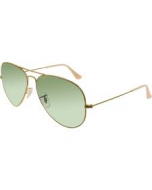 Ray-Ban Aviator Sunglasses Gold with Medium Lenses