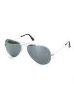 Ray-Ban Aviator Sunglasses in Silver