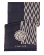 范思哲 Versace 百分百纯羊毛 围巾 卡其色
