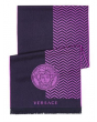 范思哲 Versace 百分百纯羊毛 围巾 粉色