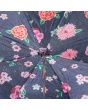 Pasotti 葩莎帝 黑色伞面鲜花印内饰 复古手柄 遮阳雨伞