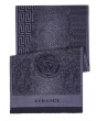 范思哲 Versace 百分百纯羊毛 围巾 灰色 