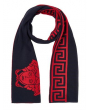 范思哲 Versace 羊毛 围巾 红色
