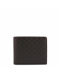 Gucci 古驰棕色Microguccissima真皮钱包