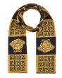 范思哲 Versace 羊毛围巾 芥末色