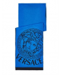 范思哲 Versace 百分百纯羊毛围巾 蓝色