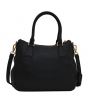 普拉达 Prada Vitello Daino Leather Convertible Bag 斜挎包 - Black