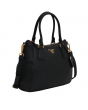 普拉达 Prada Vitello Daino Leather Convertible Bag 斜挎包 - Black