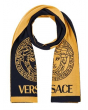 范思哲 Versace 羊毛围巾 芥末色