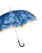 Pasotti 葩莎帝 蓝色大丽花伞面 奢华手柄 晴雨伞
