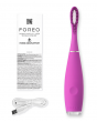 Foreo 斐珞尔 ISSA kids 硅胶智能电动牙刷 儿童专用 欢乐紫 USB Plug