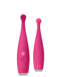 Foreo 斐珞尔 ISSA baby 硅胶智能电动牙刷 婴幼儿专用  草莓红 USB Plug