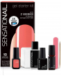 SensatioNail 珊瑚日落凝胶抛光初学者美甲套装