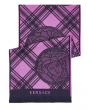 范思哲 Versace 百分百纯羊毛 围巾 粉色