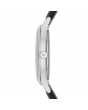 安普里奥 阿玛尼 Emporio Armani Men's Silver Watch with Black Strap 男士 银色 手表