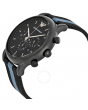安普里奥 阿玛尼 Emporio Armani Striped Men's Watch 男士 手表 - Black/Grey