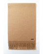 Hortons England 奥斯卡 羊毛围巾 驼色 Hortons England 100% Lambswool 'Oscar' Scarf - Camel