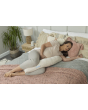 Dream Genii - Grey Marl Cotton Pillow