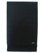 Hortons England 奥斯卡 羊毛围巾 黑色 Hortons England 100% Lambswool 'Oscar' Scarf - Black