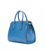 Furla 芙拉经典LOGO蓝色手提包