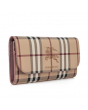 Burberry 巴宝莉Haymarket Harris Wallet in Light Elderberry
