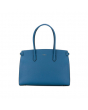 Furla 芙拉Pin M Tote Bag East/West深蓝色包包