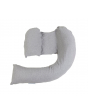Dream Genii - Grey Marl Cotton Pillow