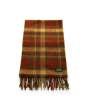  Glencroft  英伦 高级 100%羊毛 羊绒  格子 围巾 巧克力色 红色 格子款 Glencroft 100% Cashmere Premium Scarf - CR Chocolate / Red Plaid 