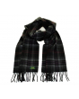  Glencroft  英伦 高级 100%羊毛 羊绒  黑色紫色 格子 围巾 Glencroft 100% Cashmere Premium Scarf - Yorkshire Dales (Black/Purple)