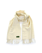  Glencroft  英伦 高级 100%羊毛 羊绒  纯色 奶油色 围巾 Glencroft 100% Cashmere Premium Scarf - Cream
