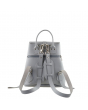 Grafea Leather Backpack 'Michelle' - Grey