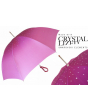 Pasotti 葩莎帝  玫红色点点伞面 玫红色树脂手柄 女士晴雨伞
