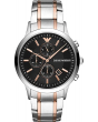 Emporio Armani 阿玛尼 石英钢带间金商务休闲时尚手表 AR11165